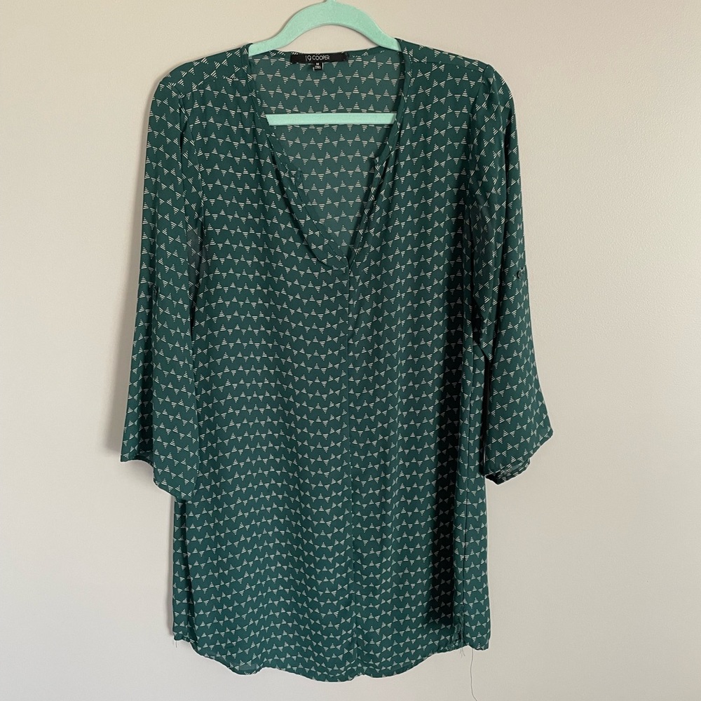 19 Cooper green tunic size M